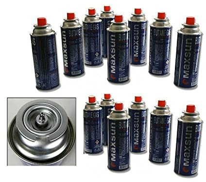16 STÜCK GASKARTUSCHEN 227ml Für Camping KOCHER BUTAN Gas KARTUSCHE Flasche für GASKOCHER/GASOFEN