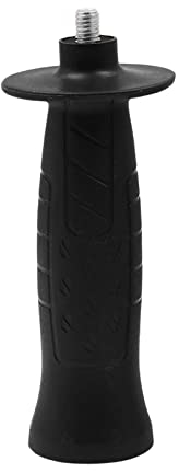 LOVIVER Winkelschleifer-Seitengriff, rutschfester, bequemer Griff, leicht zu montierender Hilfsschleifergriff, schwarzes Schleifmaschinenzubehör, M8 134MM