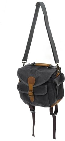 Equlup Camera Bag Case Canvas Shoulder Messenger Bag DSLR/SLR Camera Case Bag Sling Bag for Photography Travel