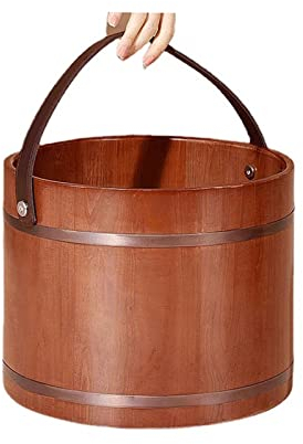 ice bucket, ice bucket gift Wooden Ice Bucket Portable Ice Bucket With Handle Bar Party Wine Beer Home Drink Cocktail Icebucket Chiller Bottle Cooler wine buckets for parties
