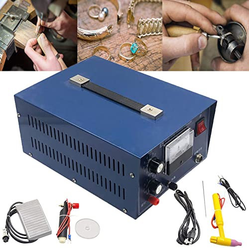 JOSKAA Handheld Laser Welding Machine,Jewelry Welder,Necklace Bracelet Spot Welder Line Spot Welder Pulse Spot Welding,0.5-1mm 50a 400w 220v/110v,Metals,Gold,Silver,Platinum,Palladium
