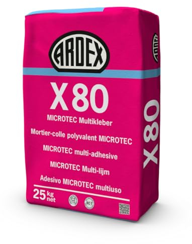 Ardex X 80 MICROTEC Multikleber 25 kg Fliesenkleber Rosa