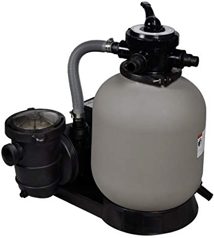Kavolet Impianto di filtraggio a sabbia, 600 W, 17.000 l/h, connettore Ø32-38 mm, filtro per piscina, caldaia