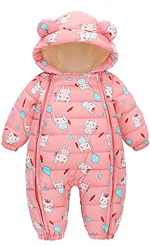tuta neonato imbottita,Tutina Neonato Tutina Da Neonato 0-2 Anni Invernali Per Bambini Impermeabile Antivento Tutine Spessa Piumino Ciniglia Invernale Da Bambino 0-2 Anni