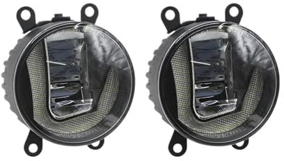 Lámpara Antiniebla para Subaru para WRX 2015 2016 Proyector LED Luz Antiniebla + Luz De Circulación Diurna H11 12V Coche 90mm Redondo Delantera Faro Coche