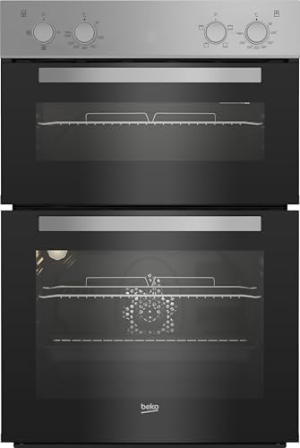 Beko RecycledNet® Built In Electric Double Oven - Stainless Steel - A/A Rated