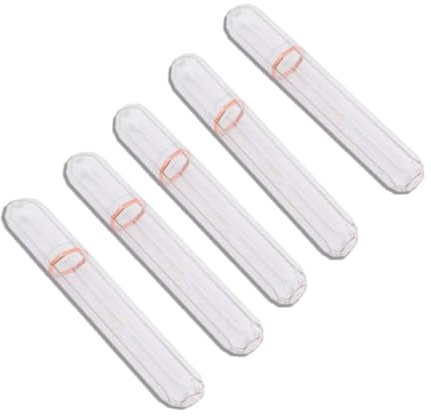 YCYUYUFUNS Portable Cigar Tubes Humidor, Travel Acrylic Cigar Case Air Tight Crush-Proof Storage Tubes, Keep Cigars Clean and Fresh