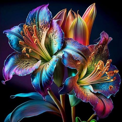 Lilium tuberi mix di cipolle,gigli in vaso,cipolle perenni,decorativi,grazia,gigli a cipolle resistenti all'inverno,ottima decorazione-4pezzo-J