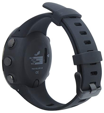 CFTGIW Montre de Sport sous-Marine de Plongée en Apnée FR730, étanche à 100M, Mesure de la Profondeur, Montre électronique, Les Sports Blancs Intègrent la Mesure du Temps avec Boussole d'altitude,