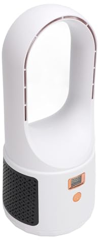 Sorandy Ventilador de Escritorio sin Aspas, Mesa de Ventilador de Refrigeración Personal con Turbocompresor de 6 Velocidades de Viento y Funcionamiento Silencioso, Ideal para el Hogar, la Oficina y