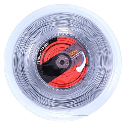 Generisch Cuerda de raqueta de tenis - Cuerda suave de 656 pies, cuerda de 16 g / 1,35 mm para jugadores intermedios junior, mejora la experiencia de golpeo, accesorios de tenis