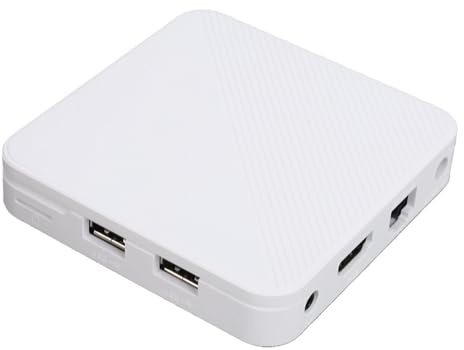 Sxhlseller Android 14.0 TV Box 4K Ultra HD, 2 GB di RAM 16 GB WiFi 6 Dispositivo di Streaming Bluetooth 5.0, Lettore Multimediale Intelligente Quad Core con HDMI per Home Cinema