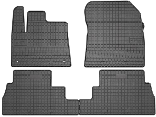 MOTOS Gummimatten Auto Fussmatte passend für Citroen Berlingo III ab 2018 5 Passagiere Verbessern Sie Ihren Reisekomfort mit Antirutschmatte Auto- Allwetter fußmatten Auto, Schutz vor Verschmutzung