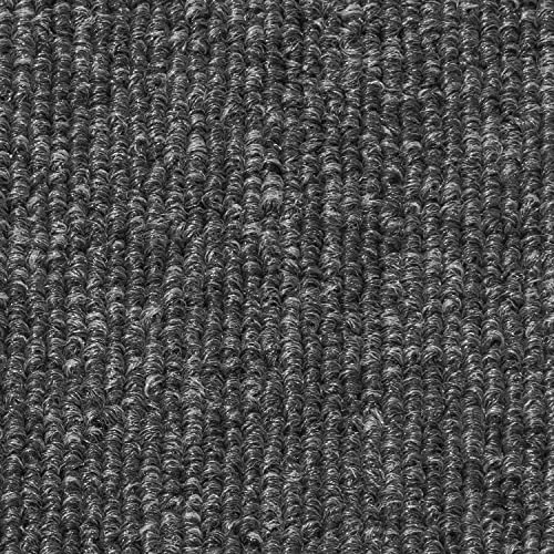 uyoyous Teppichfliesen 20 Stück 50 x 50 cm Teppichfliesen Waschmaschinenfest Fliesen Teppiche Strapazierfähiger Teppichboden für Hause, Büro und Gewerbe (5㎡)