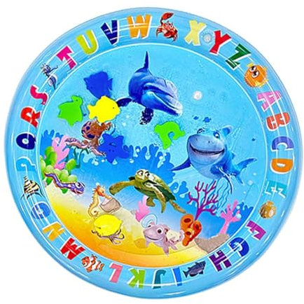 Sensorische Wasserspielmatte für Katzen,wasserspielmatte katze,aqua matte für katzen,Tragbare Katzenspielmatte, Katzen-Wasser-Spielmatte,verdickte sensorische Wasser-Spielmatte für Katzen,Haustier-Spi