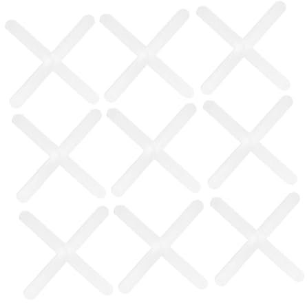 DOITOOL DIY Ceramic Tile Spacers 1000PCS Cross Shape for Floor Tile Installation Easy Leveling