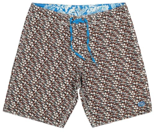 Panareha Boardshorts in Ipanema återvunnen polyester Svart (48), Svart, 48