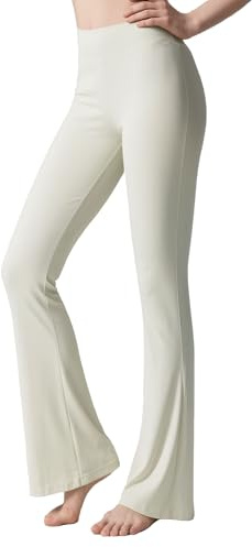 Daydance Women's Flared Dance Pants, Stretchy Adult Flared Bootcut Jazz Pants for Ballet, Yoga