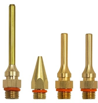 Pistola Colla a Caldo, Ugello for macchina for colla a caldo, punta for macchina for colla a caldo, ugello di ricambio for materiali di consumo(2mmx70mm)