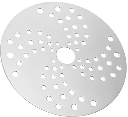 Healifty Piastra Diffusore Calore in Acciaio per Induzione Adattatore per Casseruole Non Magnetiche Effetto Rapido e Resistente per Cucina Elettrica