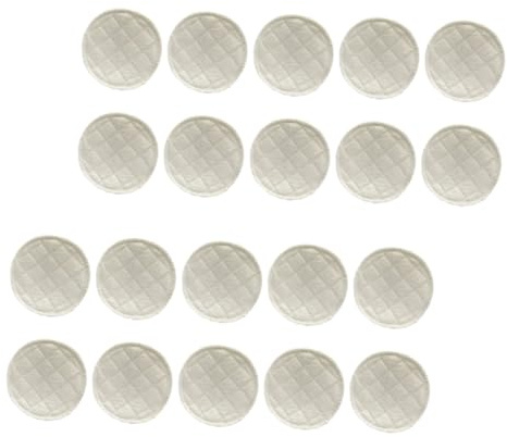 NOLITOY 20Pcs Reusable Washable Nursing Breast Pads Organic Cotton Absorbent Maternity Nipples Covers Leakproof Soft Comfortable Fit for Breastfeeding Mothers