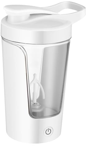 IWOWHERO Tazza Elettrica Shaker Portatile Ricaricabile Miscelazione Automatica per Proteine e Caffè Bicchiere Agitazione Rapida in PP e Abs per Preparazioni Veloci fuori Casa