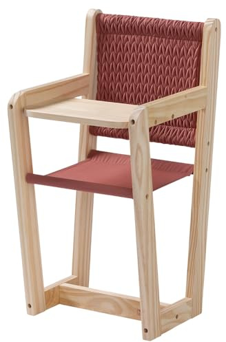 howa Seggiolone per bambole in legno Grace – Mobili per bambole fino a 50 cm 2870