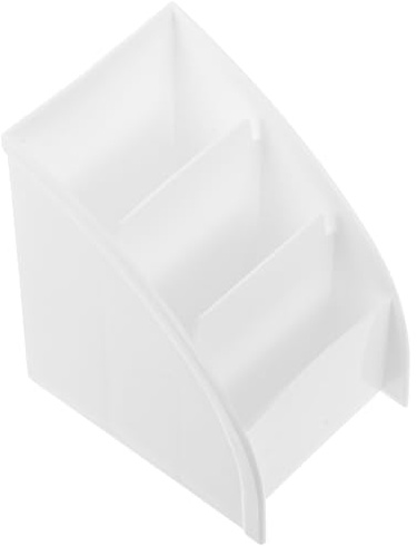 SHINEOFI Boîte de Rangement Blanche Multifonction pour Sachets de Thé et Café Compartiments Pratiques Grosse Capacité pour Bureau Cuisine Porte-sachets de Thé Organisé Étagère Réutilisable