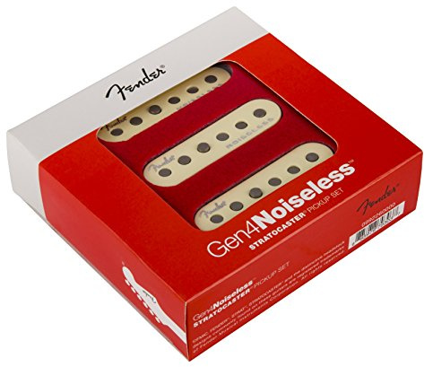 Fender Generation 4 Noiseless Stratocaster Single-Coil Pickups - Set of 3, Vintage White