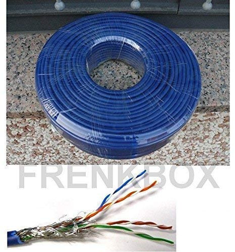 tech-it 100 Metri Cavo LAN 8 Fili 0,50mm per videocitofono e videosorveglianza