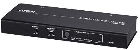 Aten 4k Hdmi/dvi Zu Hdmi Konverter Mit Audio DE-Embedder - 3840 X 2160 Pixel - AV-Repeater - 3 M - Verkabelt - 3d - Hdcp (vc881-AT-g)