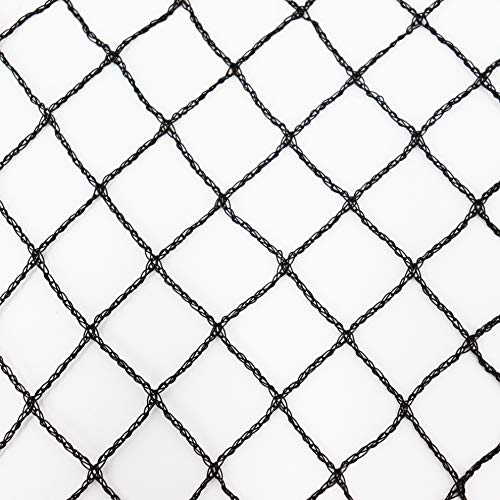 Aquagart® Teichnetz 9m x 8m Vogelschutz 20mm x 20mm Maschenweite I Pool Laubnetz schwarz I Obstbaumnetz feinmaschig I Beet Netz stabil I Silonetz I Fischteichnetz Reiherschutz