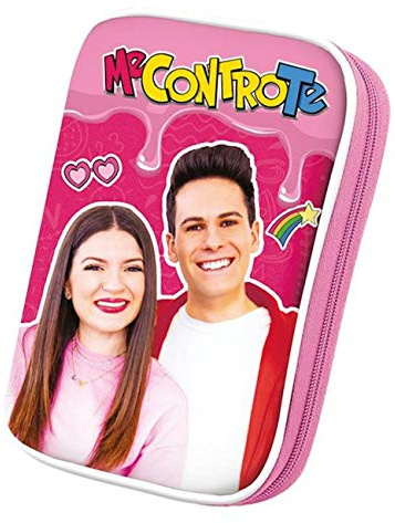 Astuccio Me contro Te Monopiano One Time girl Rosa