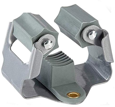 TerCasa® Gerätehalter (6er Set) hochwertige Wandhalterung für Besen, Gartengeräte, Werkzeuge inklusive Schrauben und Dübel (Besenhalter, Gartengerätehalter)