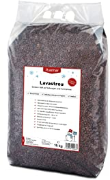 Lavastreu 15 kg Sack Umweltfreundlich Streugranulat als Streusalz Ersatz Salzfrei 1-5 mm Körnung