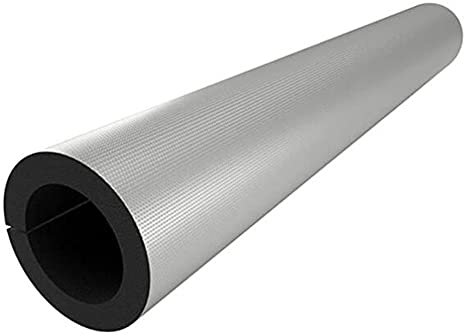 WFENG Länge 100cm Rohrisolierung Kautschuk Isolierschlauch Für Rohrisolierung Außen/Thickness 20mm / ID 75mm
