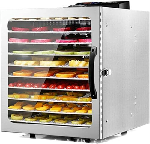 Deshidratador de alimentos, deshidratador de 12 bandejas de acero inoxidable para alimentos y cecina, hierbas, verduras**1pc