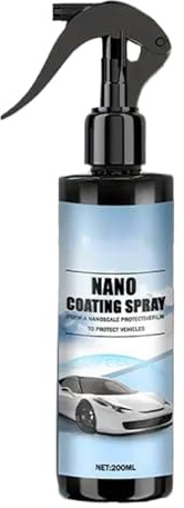 Spray Agente Di Rivestimento, Agente Rinnovante 100ml, Lucidante Vetri Rimuove Cera Lavaggio Senzacqua per Carrozzeria Moto Camion Manutenzione Veicoli