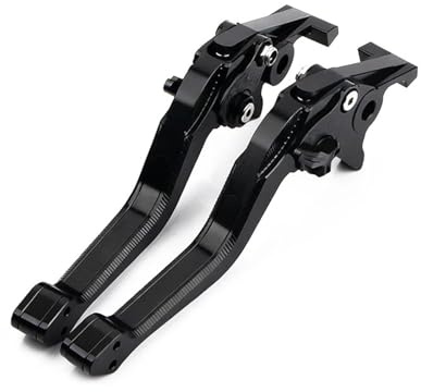 Clutch Brake Levers FOR BMW F650GS F700GS F800GS Adventure Motorcycle Brake Clutch Lever Aluminum CNC Adjustable Motorbike Leves(Black Black)