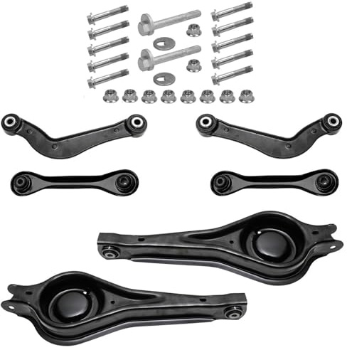 2x Federaufnahme 4x Querlenker Schrauben Hinterachse hinten oben unten für Ford Mondeo I II III Turnier Kombi BNP BWY