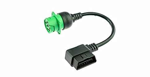 My20 ELD OBD-II to 9 pin Cable Adapter (J1962-J1939), Diagnostic ECM Port Adapter for Electronic Logging Device