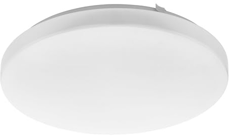 Eglo LED taklampa Frania, 1 glödlampa taklampa, material: Stål, plast, färg: vit, Ø: 33 cm