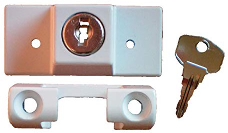 Siegenia Drehsperre Zylinder weiß - Fenstersicherung