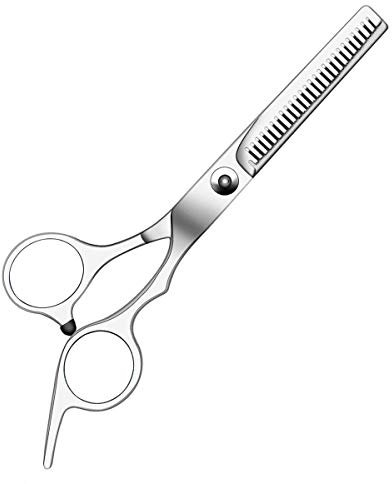 Haarschere Profi Effilierschere Modellierschere Friseurscheren aus Edelstahl zum Ausdünnen und Strukturieren Scharfer und präziser Schnitt - Perfekter für Damen und Herren
