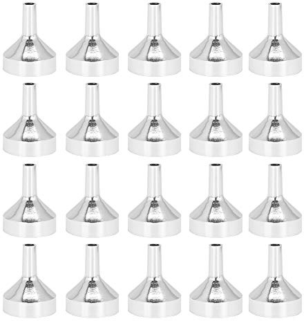 Entonnoir cosmétique en aluminium, entonnoir de cosmétiques, mini-entonnoir outils de maquillage portables pour entonnoir de parfum maquillage outil cosmétique cosmétique prof