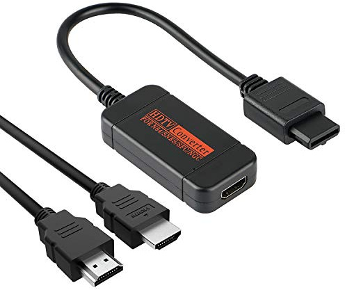 AreMe HDMI Converter Adapter Compatible with N64, Gamecube, SNES, SFC Console