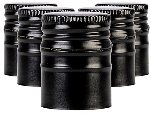 Schraubverschluss-Set 28-40mm - Aluminium-Flaschenverschlüsse, dichter Verschluss und Schutz, wiederverwendbarer Verschluss