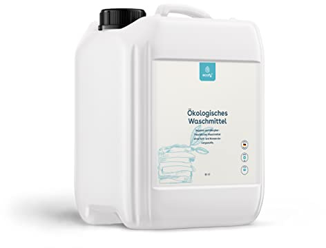 eco:fy lessive liquide sensitive sans parfums ni conservateurs convient aux personnes allergiques Vegan lessive pour linge délicat (5 l)