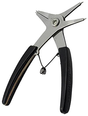 barenx 2-in-1 Sicherungsringzange, 10–40 mm, Sprengringzange, innen und außen