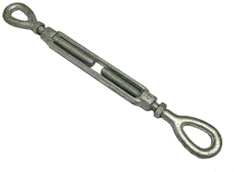 Galvanised Turnbuckle Eye & Eye US Spec 2 x 24